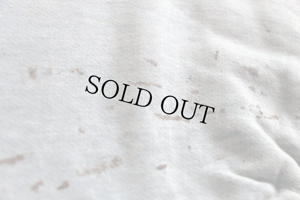 画像9: 40s USAAF 染み込みプリント 前V コットン スウェット (9)