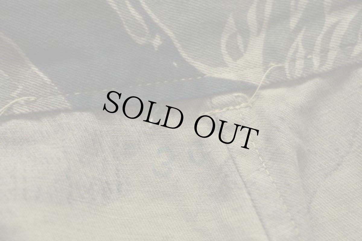 画像6: 60s ベトナム タイガーカモ コットン カーゴパンツ (6)