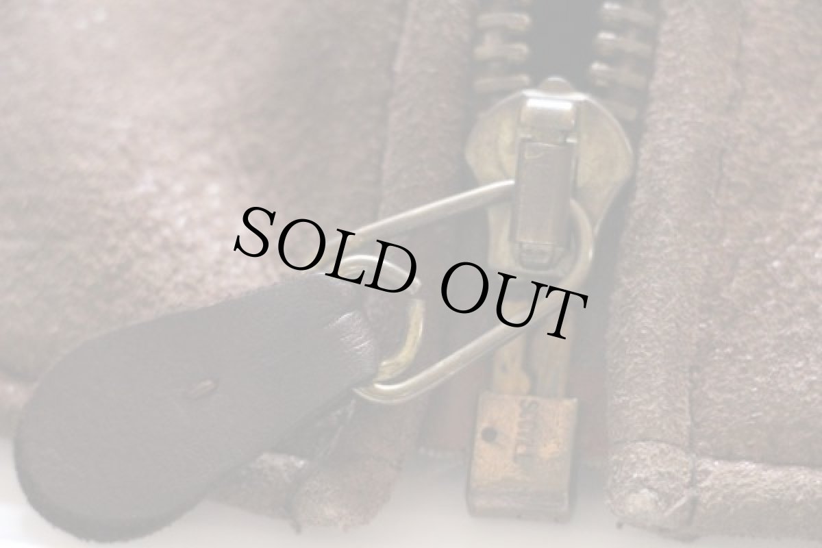 画像7: 80s USA製 AVIREXアヴィレックス B-6 ムートン フライトジャケット 茶 38 (7)