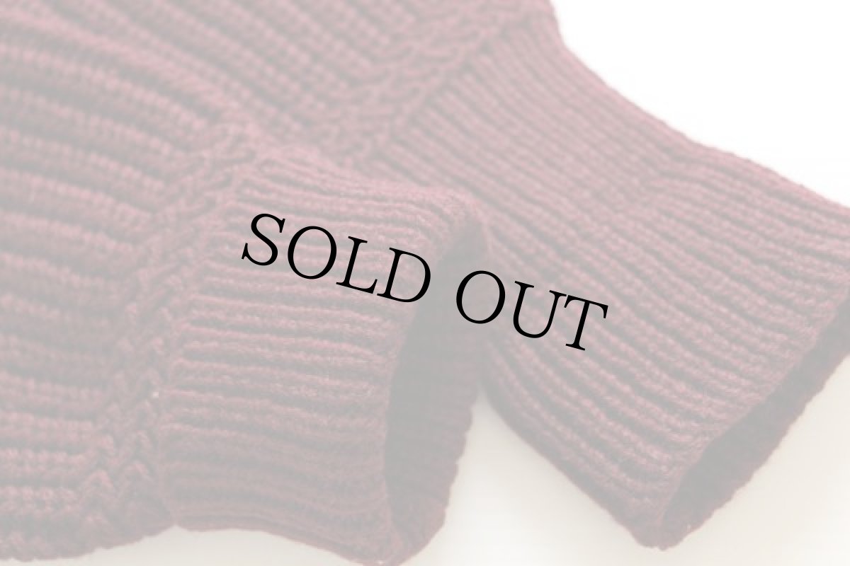 画像7: 30s CADET ショールカラー ローゲージ ウールニット カーディガン (7)