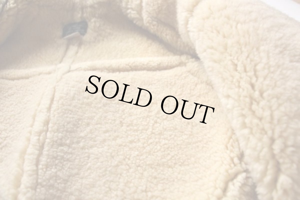 画像6: 80s USA製 AVIREXアヴィレックス B-6 ムートン フライトジャケット 茶 38 (6)