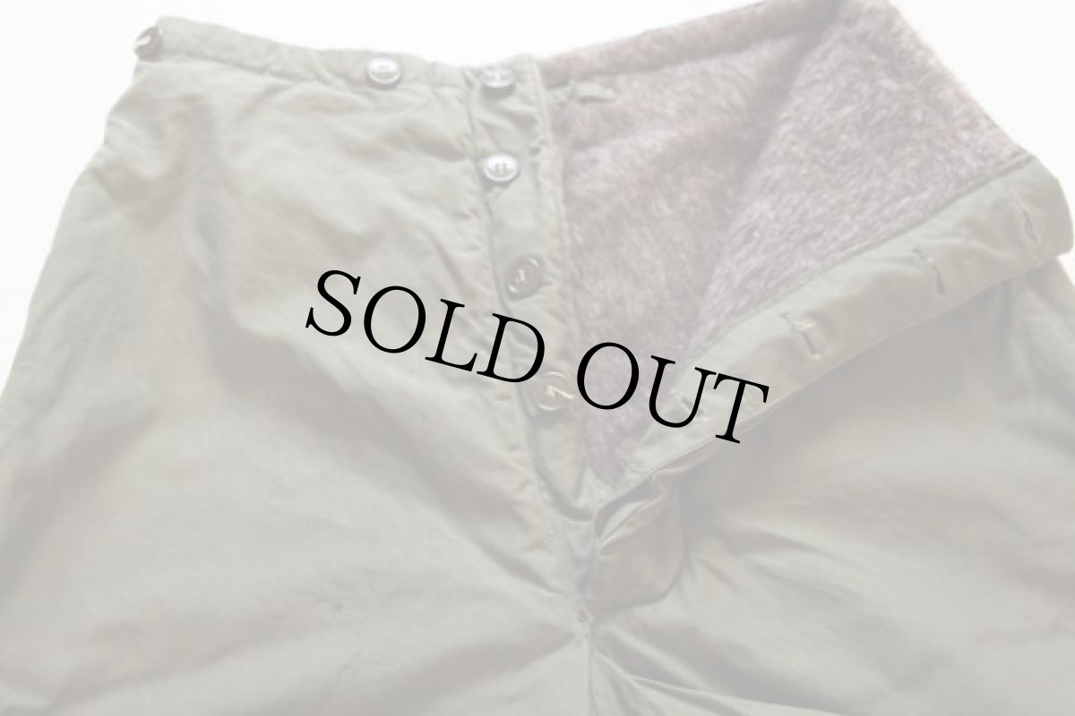 画像2: 40s 米軍 USAAF A-9 アルパカライナー フライトパンツ 36 (2)