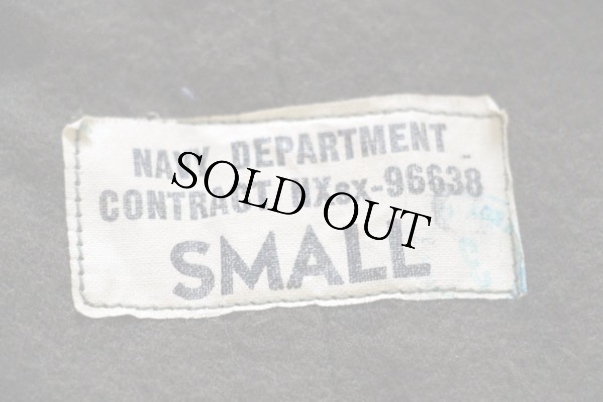 画像3: 40s 米軍 U.S.NAVY N-1 デッキパンツ オリーブドラブ S★オーバーオール (3)