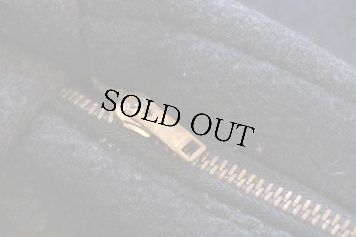 画像4: 60s UNKNOWN メルトン ウールパンツ w34 (4)