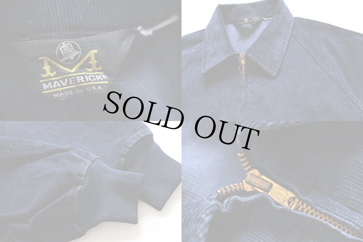 画像3: 70s USA製 BLUE BELL MAVERICKマーベリック コーデュロイジャケット 紺 (3)