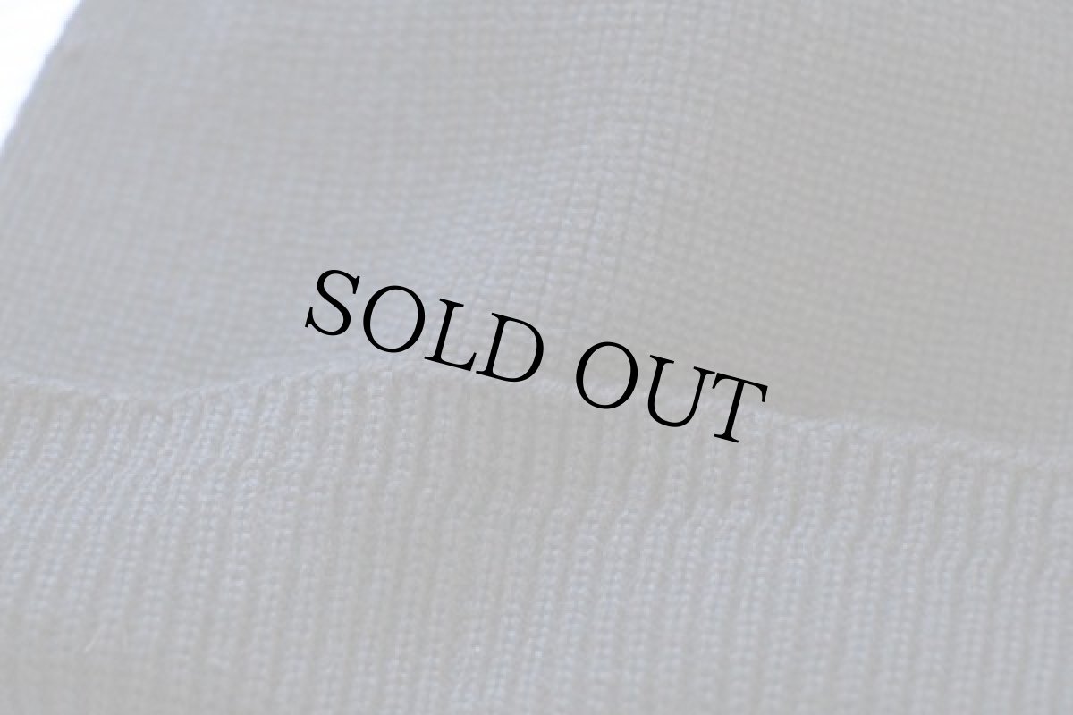 画像8: ビンテージ 米軍 U.S.NAVY ウール ワッチキャップ 黒★ニットキャップ (8)