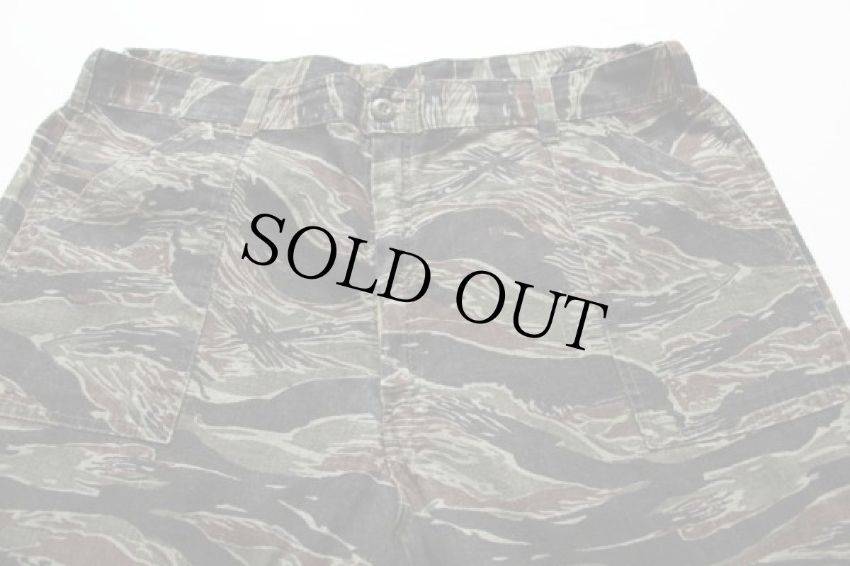 画像2: 70s RANGER タイガーカモ ベイカーパンツ XL (2)