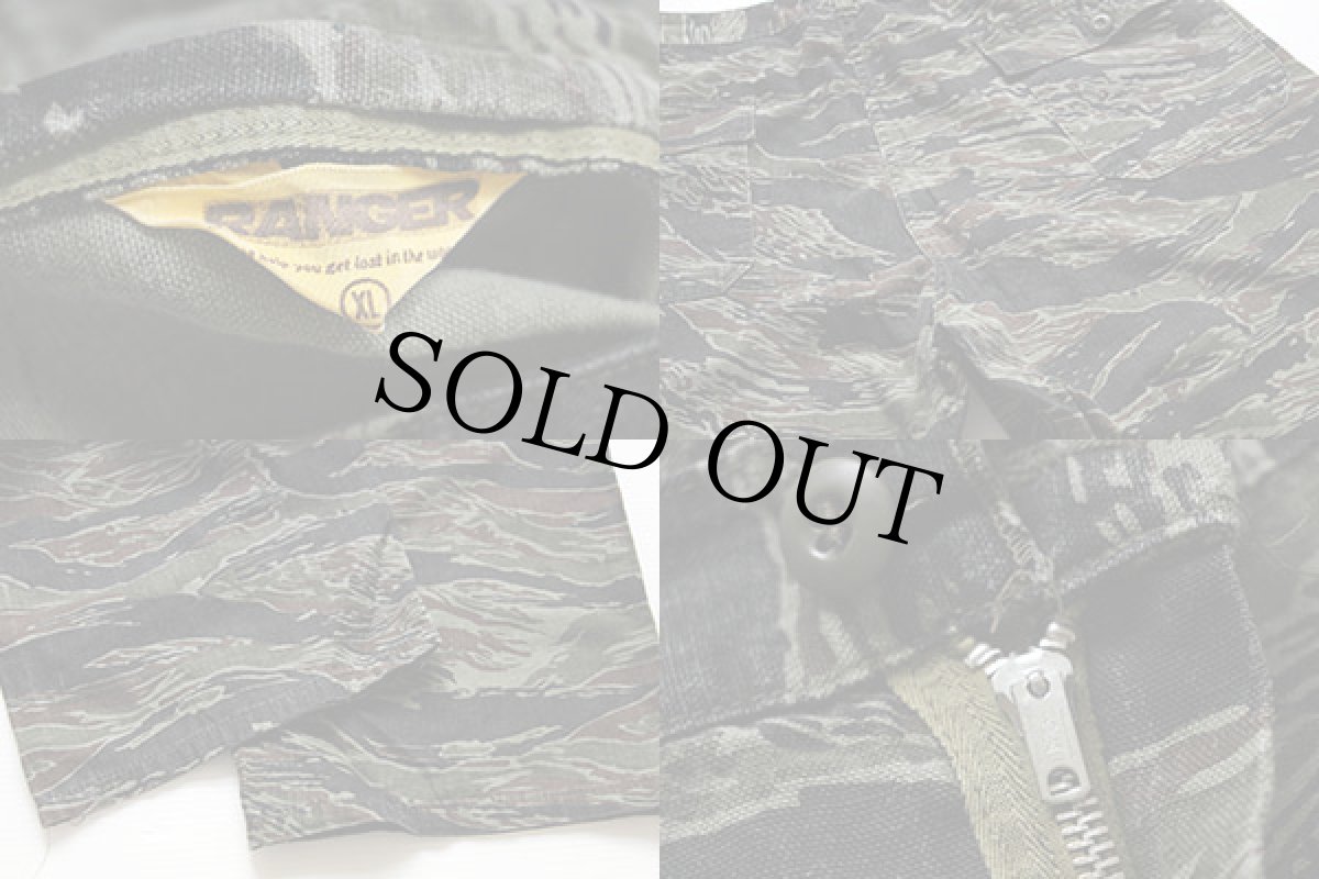 画像3: 70s RANGER タイガーカモ ベイカーパンツ XL (3)