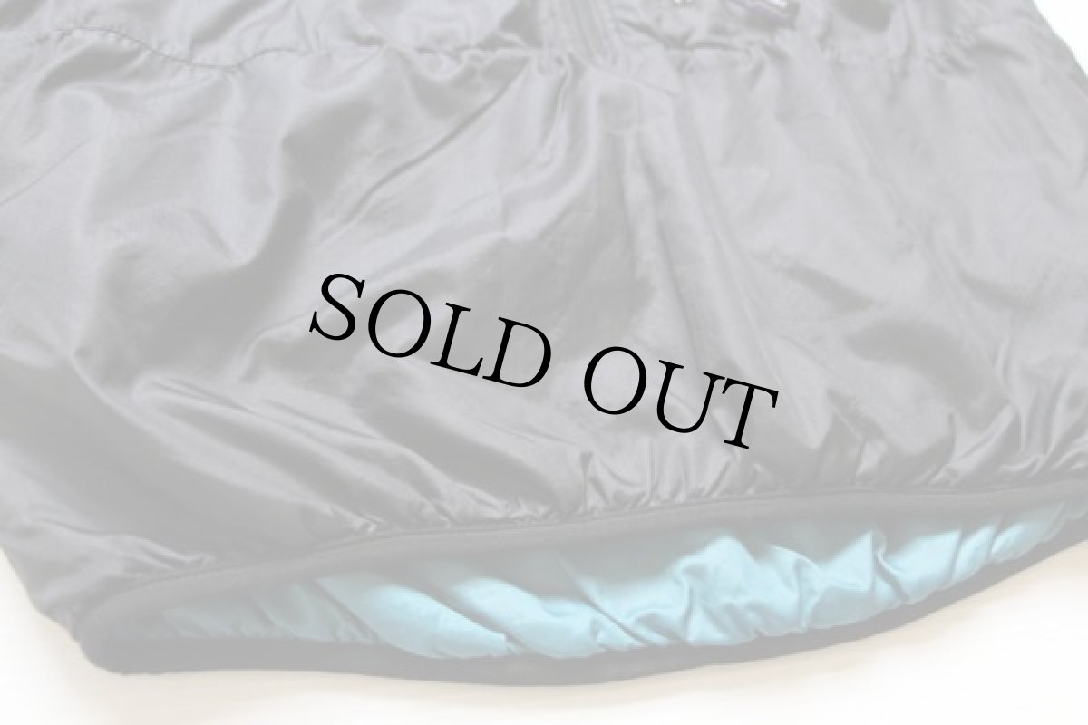 画像6: 90s USA製 patagoniaパタゴニア ナイロン パフボールベスト 黒 S (6)