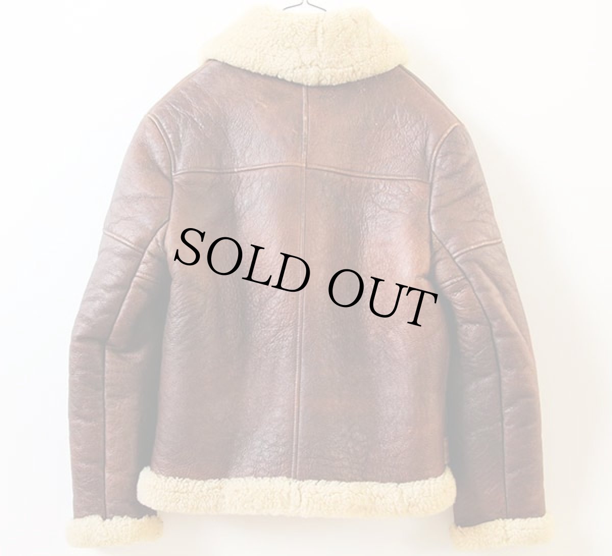 画像2: 英国製 M.B.Sheepskins シープスキン ムートンジャケット 34 (2)