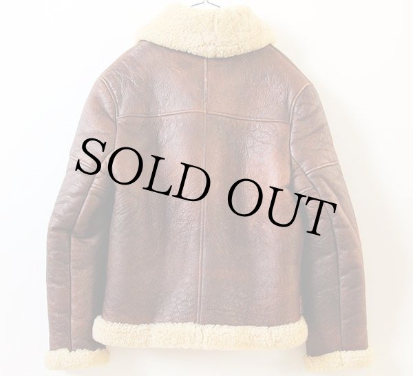 英国製 M.B.Sheepskins シープスキン ムートンジャケット 34 英国製 M.B.Sheepskins シープスキン ムートンジャケット 34