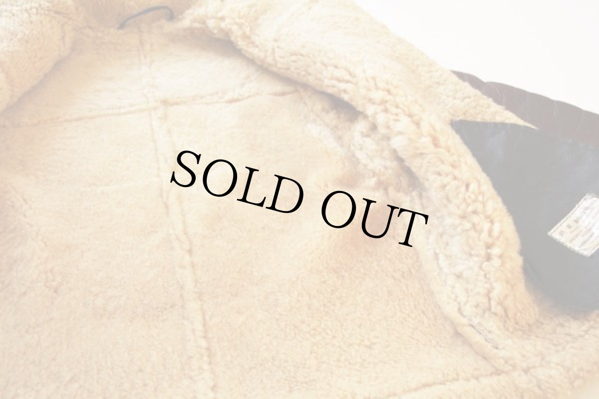 画像8: 英国製 M.B.Sheepskins シープスキン ムートンジャケット 34 (8)