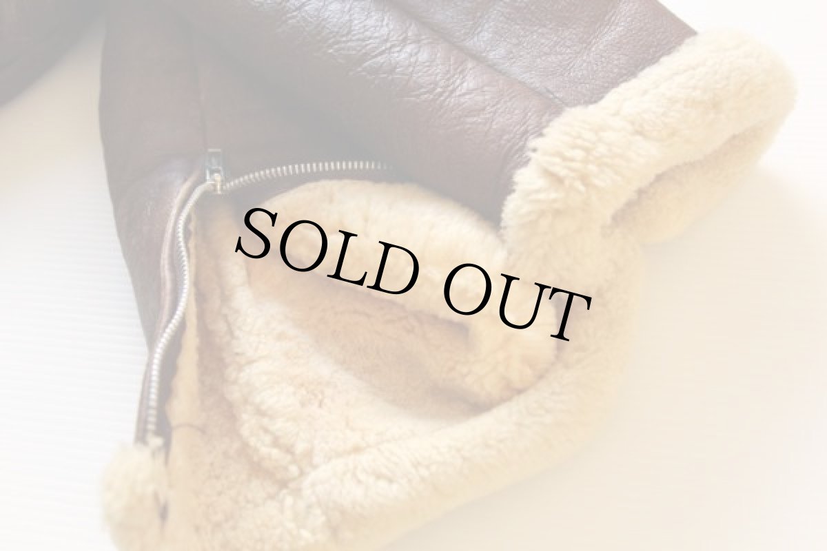 画像9: 英国製 M.B.Sheepskins シープスキン ムートンジャケット 34 (9)