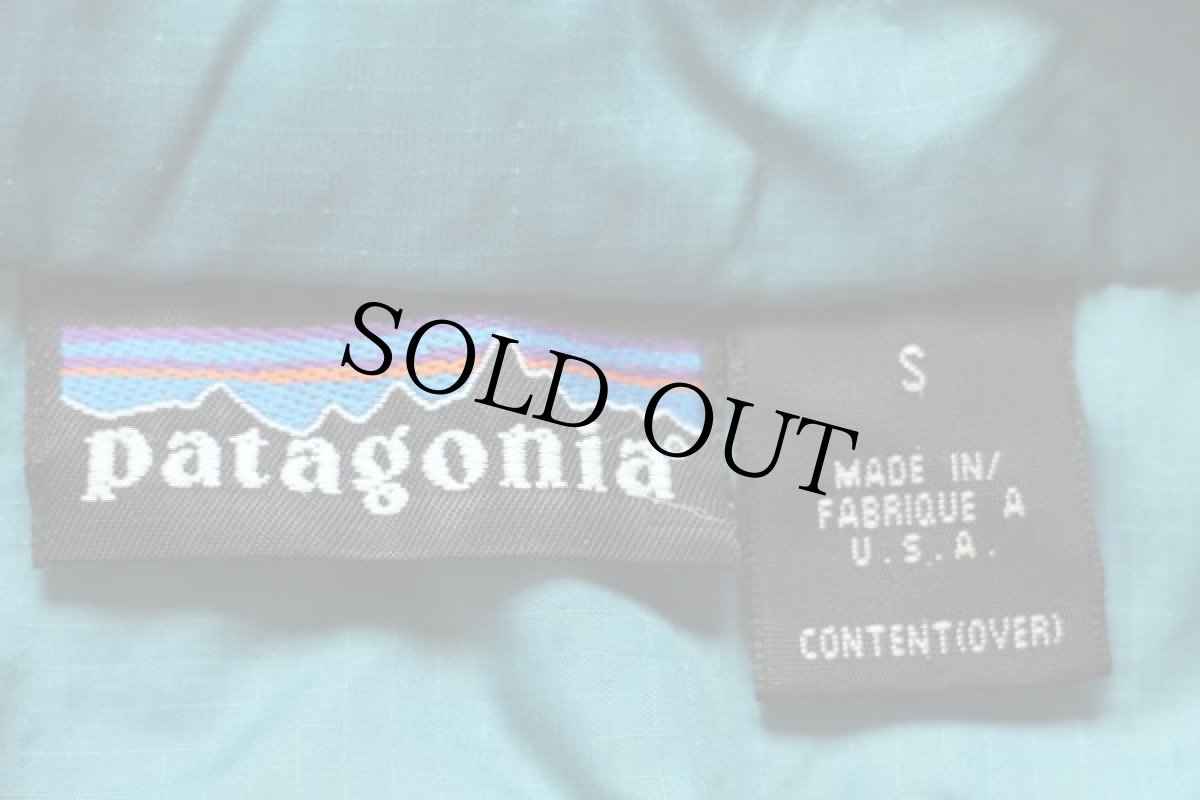 画像4: 90s USA製 patagoniaパタゴニア ナイロン パフボールベスト 黒 S (4)