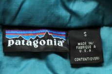 画像4: 90s USA製 patagoniaパタゴニア ナイロン パフボールベスト 黒 S (4)