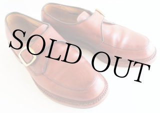 USA製 Allen Edmondsアレンエドモンズ モンクストラップ レザー