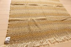 画像2: 80s AMANA PRODUCTS 織り柄 ウール ブランケット (2)