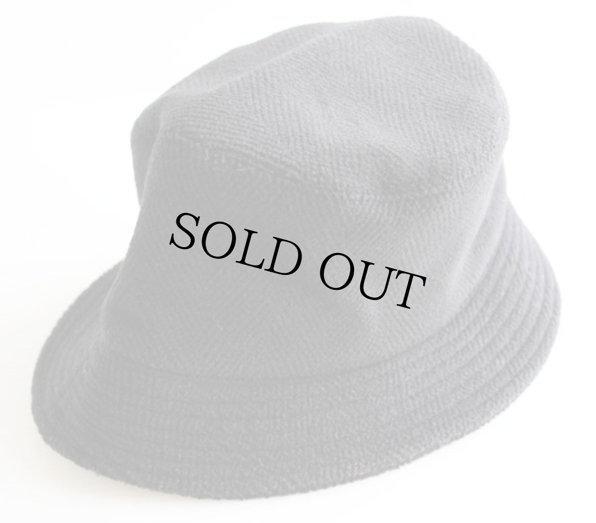 画像2: 英国製 BURBERRYバーバリー ウール バケットハット 黒 L (2)