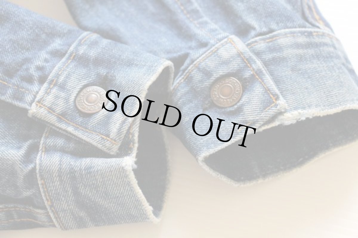 画像10: 60s USA製 LEVI'Sリーバイス 70505 BIGE デニムジャケット 38 (10)