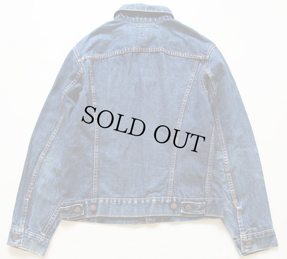 画像2: 60s USA製 LEVI'Sリーバイス 70505 BIGE デニムジャケット 38 (2)