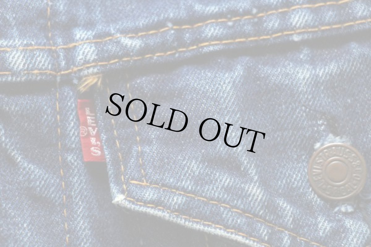 画像5: 60s USA製 LEVI'Sリーバイス 70505 BIGE デニムジャケット 38 (5)