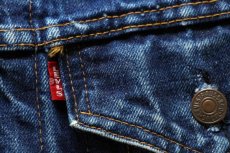 画像5: 60s USA製 LEVI'Sリーバイス 70505 BIGE デニムジャケット 38 (5)