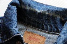 画像9: 60s USA製 LEVI'Sリーバイス 70505 BIGE デニムジャケット 38 (9)