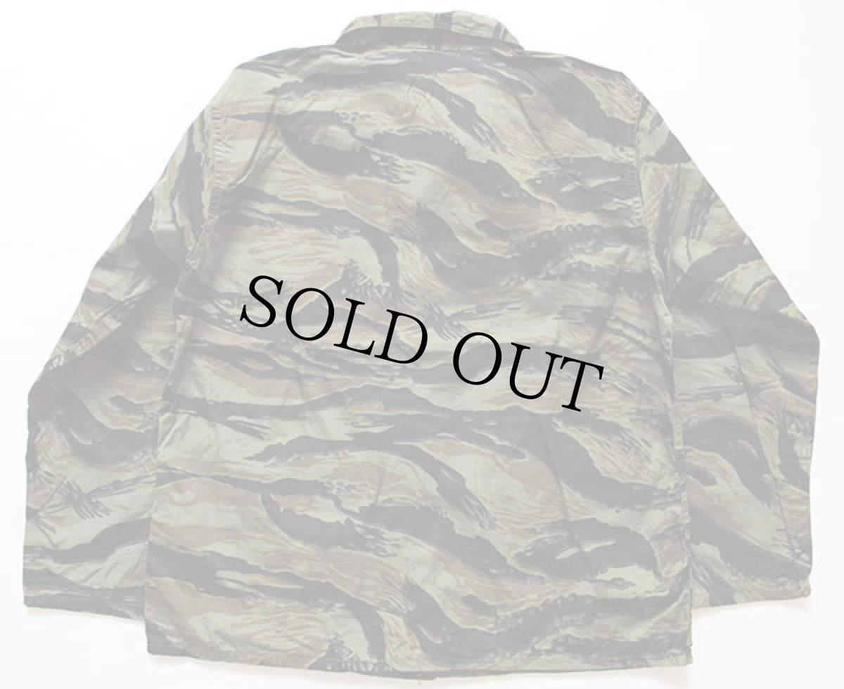 画像2: 70s USA製 KAMO タイガーカモ ハンティングジャケット L (2)