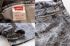 画像3: 90s USA製 Levi'sリーバイス silverTabシルバータブ ステッチ入り デニムパンツ w34 L30 (3)