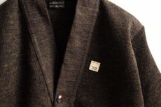 画像4: デッドストック★30s DOUBLE WEAR ダブルエルボー ウールニット ワークカーディガン 38 (4)