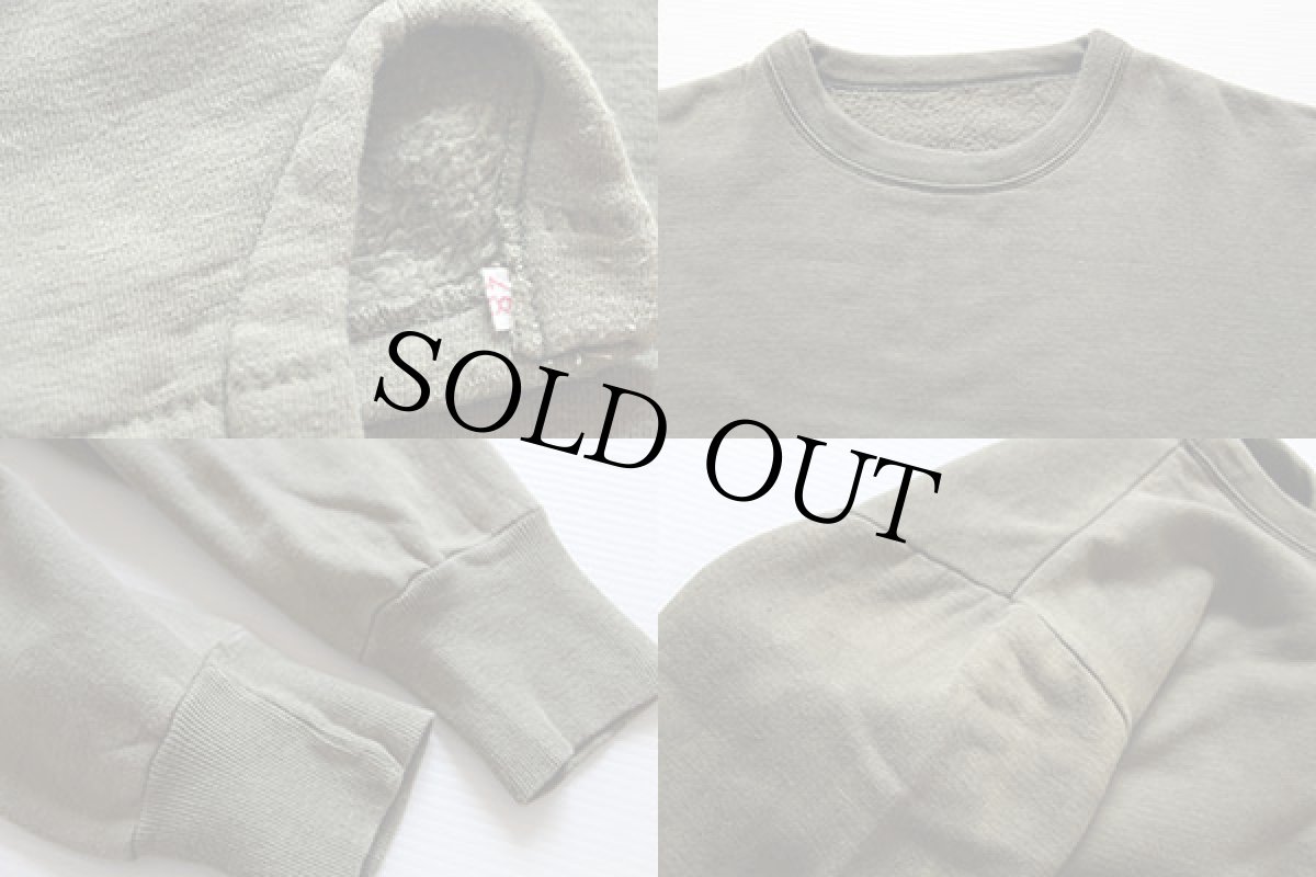 画像3: ビンテージ ハンガリー軍 無地 スウェット オリーブ 48 (3)