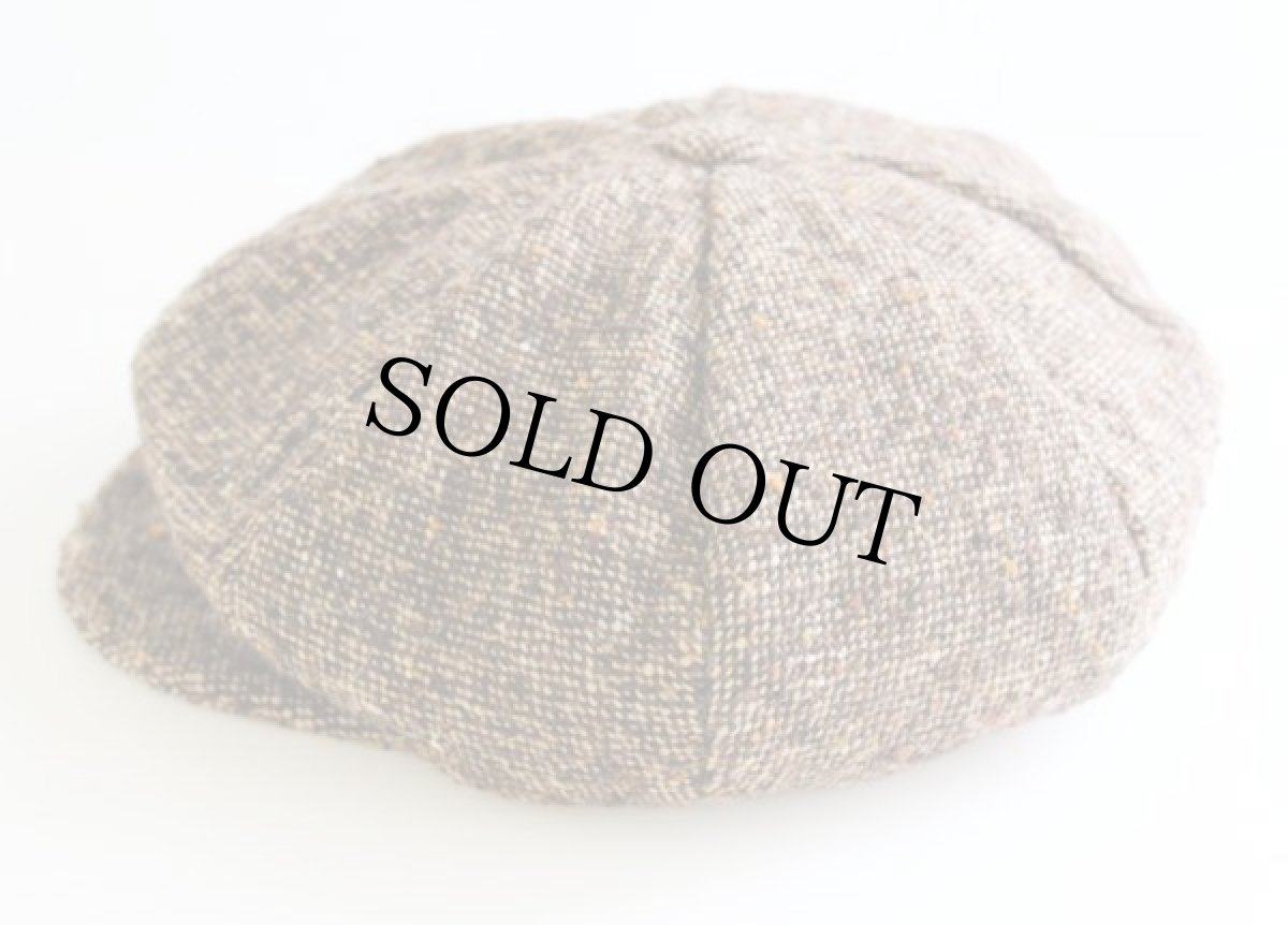 画像2: helen welsh ネップ入り ウール キャスケット (2)