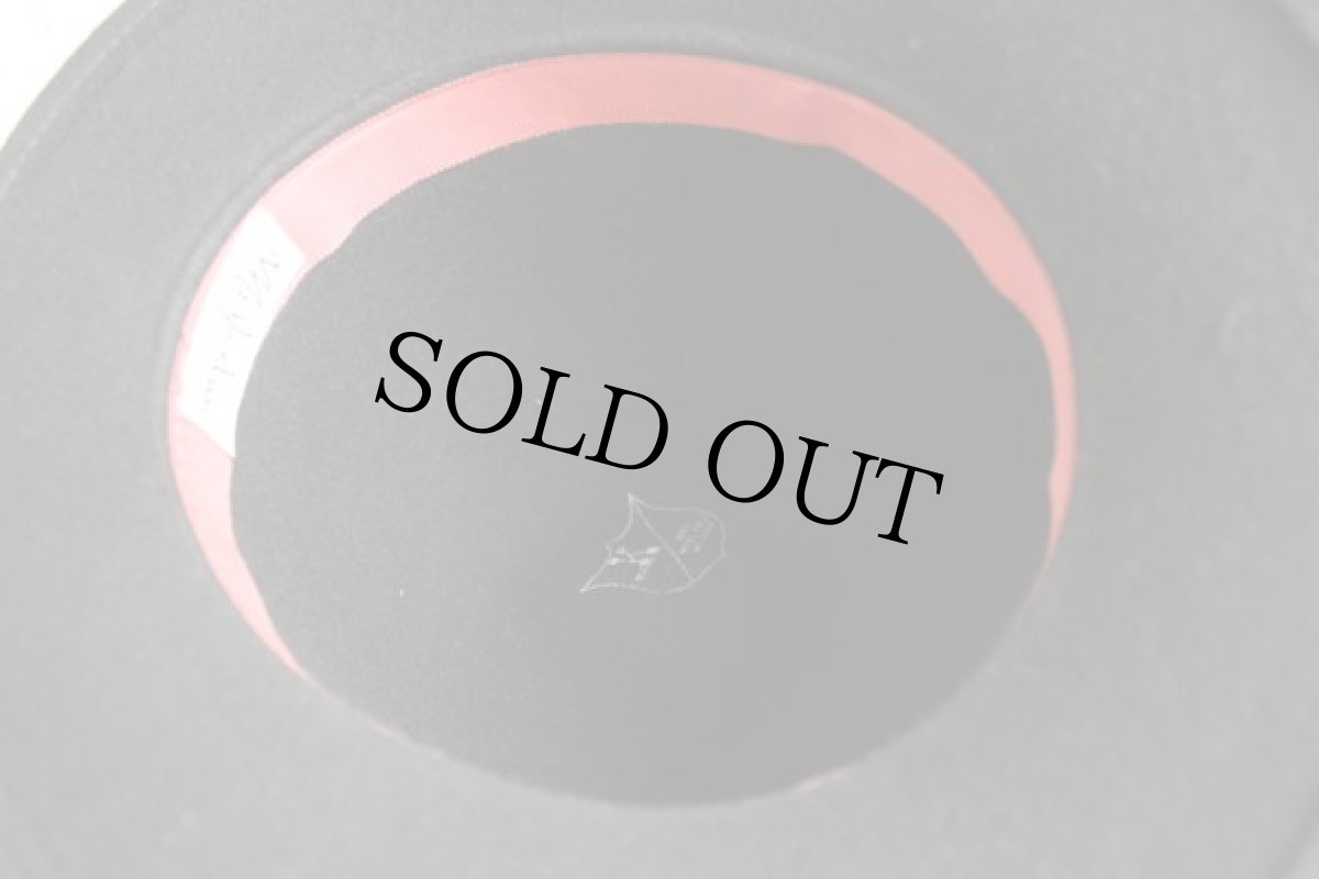 画像5: ビンテージ Ms.Jo Ann フェルト ボーラーハット 黒 (5)