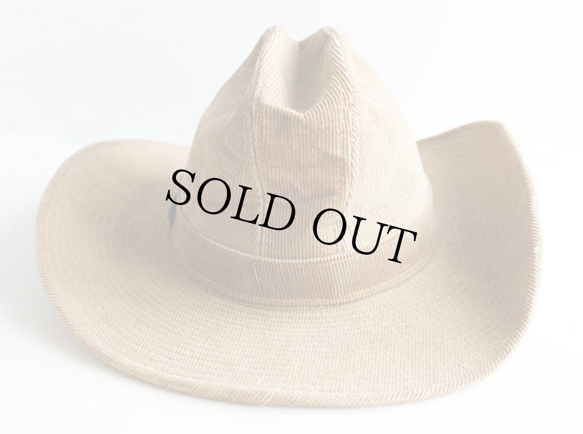 画像3: 70s USA製 Levi'sリーバイス コーデュロイ カウボーイハット★ウエスタン (3)