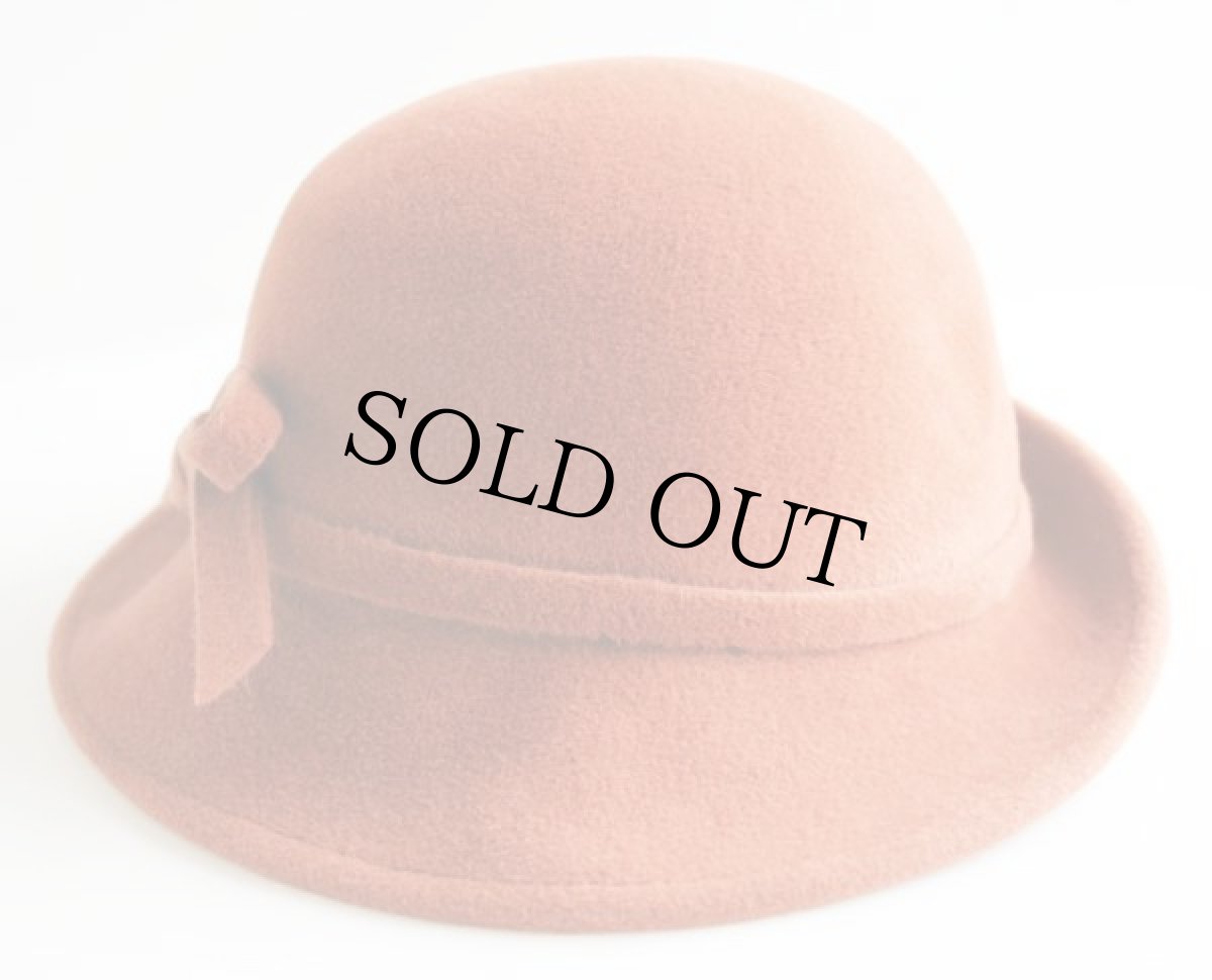 画像2: ビンテージ 英国製 CARSON PIRIE SCOTT ラビットヘア フェルト ボーラーハット (2)