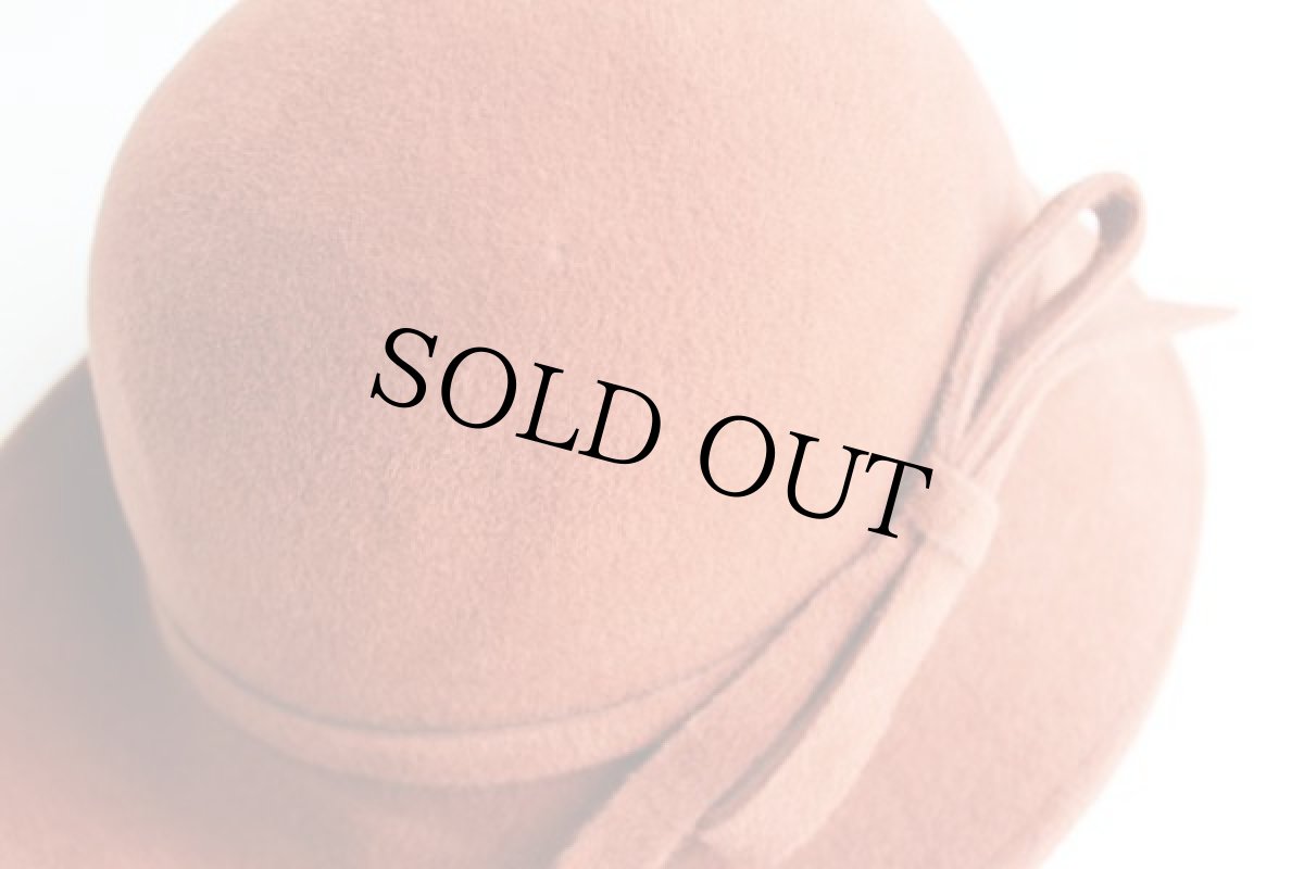 画像6: ビンテージ 英国製 CARSON PIRIE SCOTT ラビットヘア フェルト ボーラーハット (6)