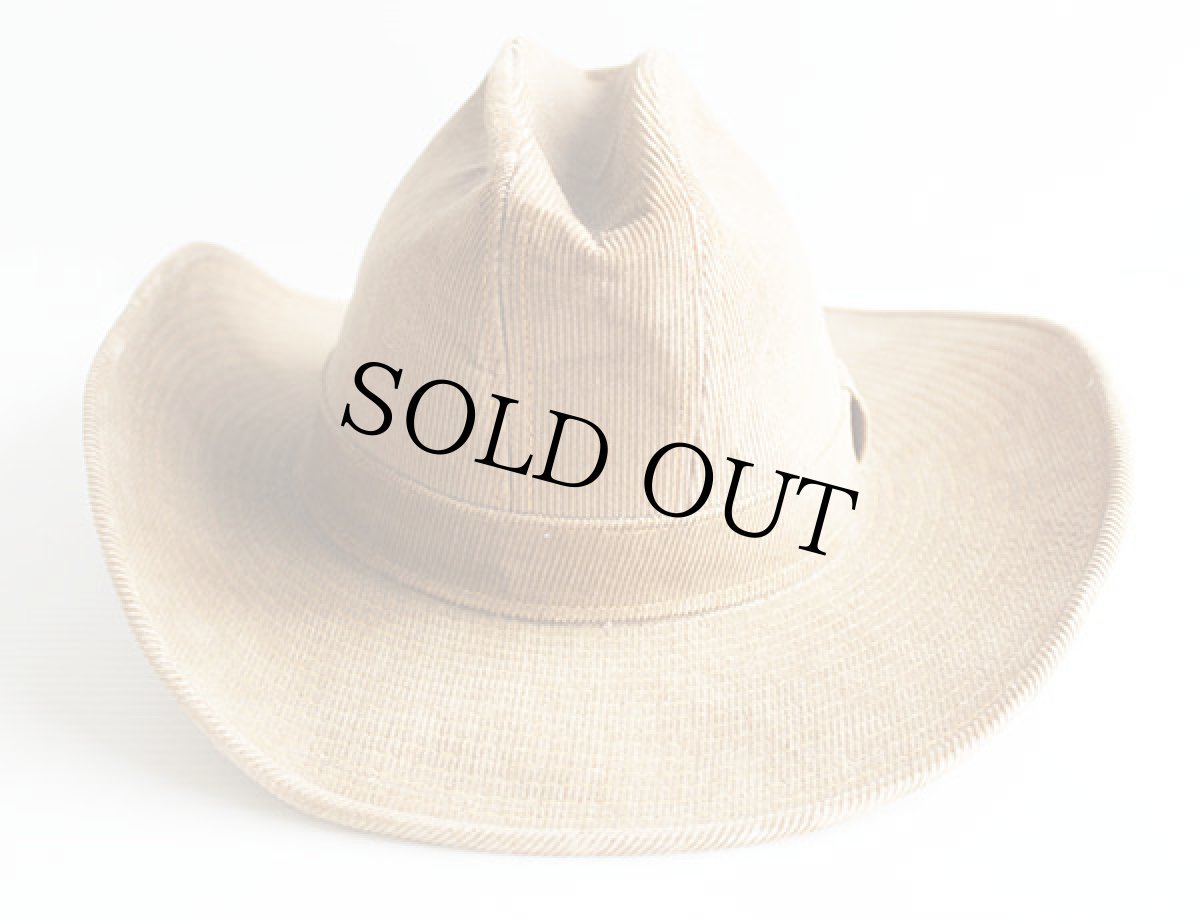 画像2: 70s USA製 Levi'sリーバイス コーデュロイ カウボーイハット★ウエスタン (2)