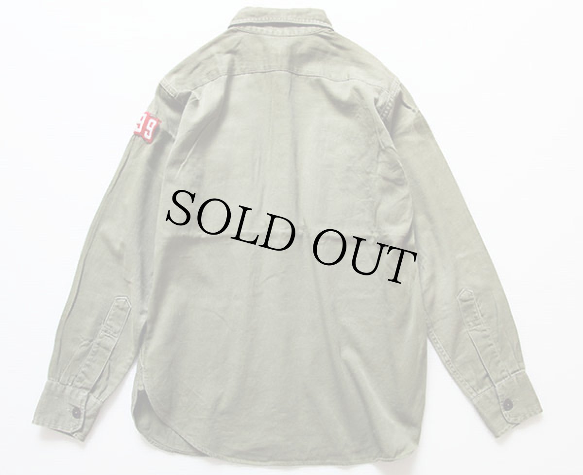 画像2: 50s BSA EXPLORERS ボーイスカウト マチ付き コットンシャツ (2)