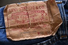 画像4: 70s USA製 Levi'sリーバイス 501 66後期 デニムパンツ w36 L36 (4)