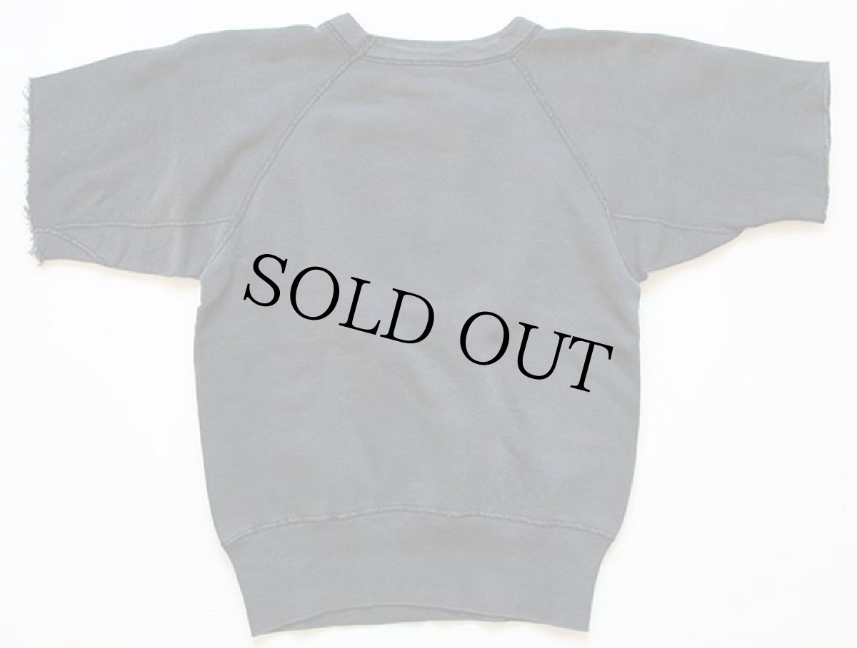 画像2: 50s Championチャンピオン ランタグ MINNESOTA カラーフロッキープリント 半袖スウェット 黒 (2)