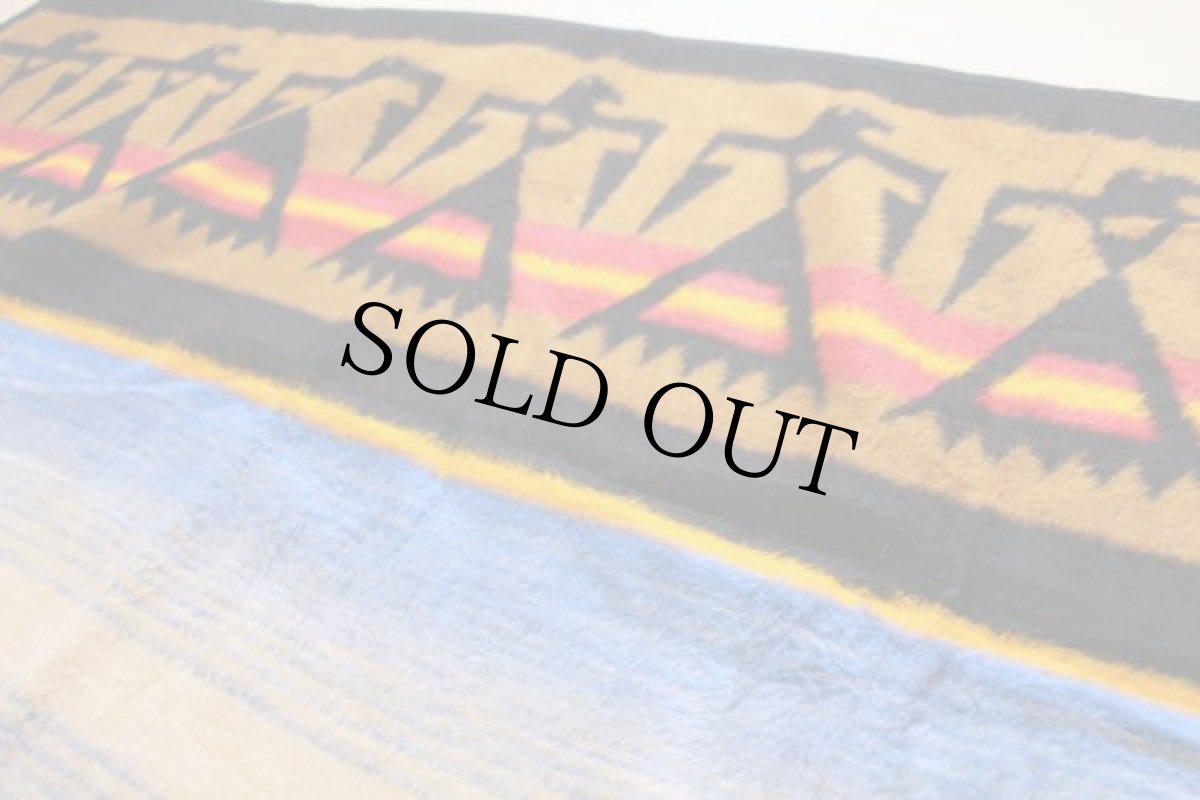 画像6: 未使用★USA製 biederlack ネイティブ柄 ブランケット★大判B (6)