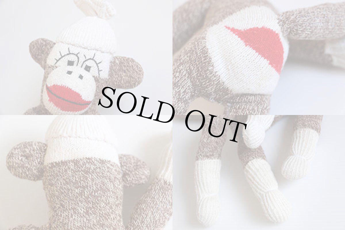 画像3: ハンドメイド ソックモンキー★ぬいぐるみ (3)