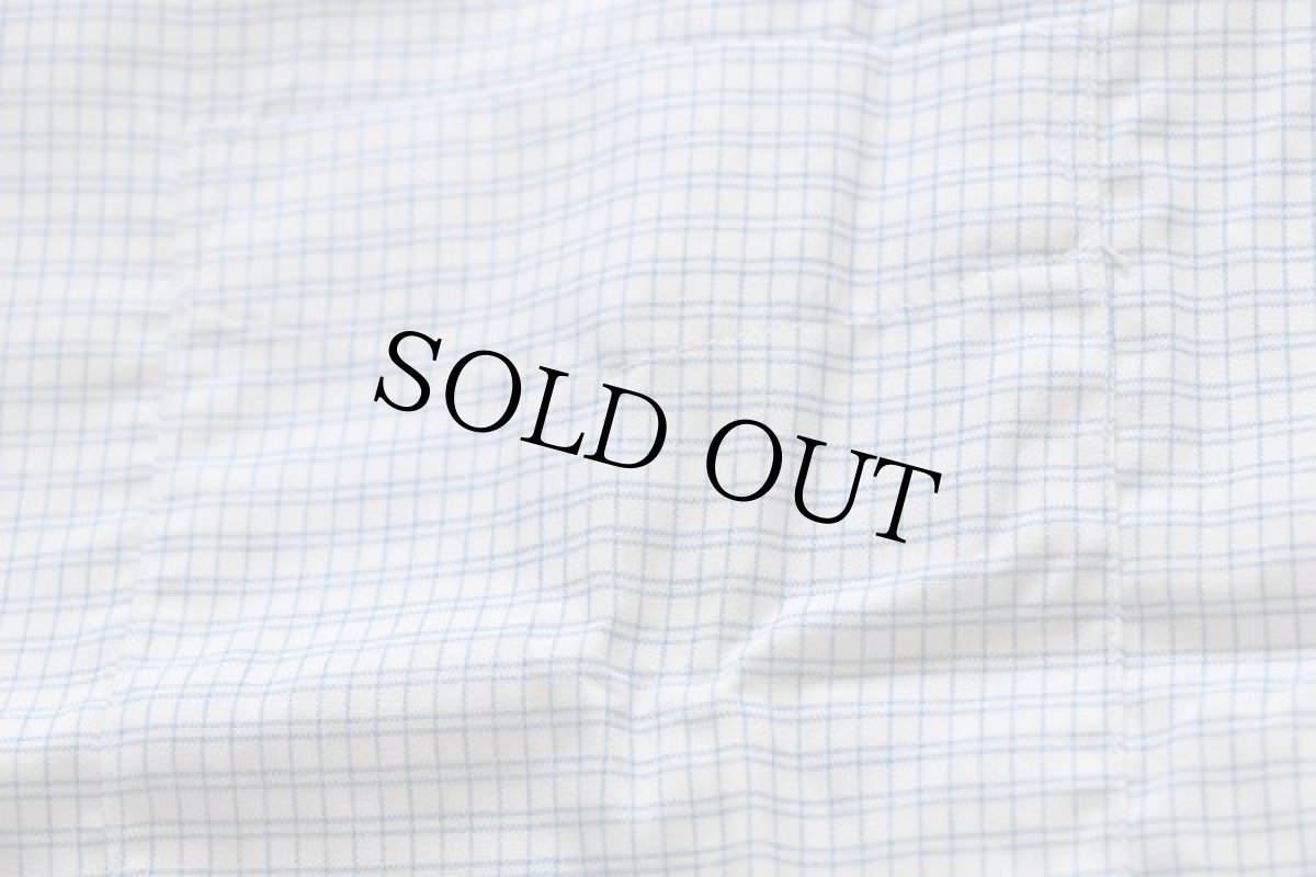 画像8: デッドストック★60s SEARS PILGRIMピルグリム チェック マチ付き ボタンダウン コットンシャツ 15 (8)