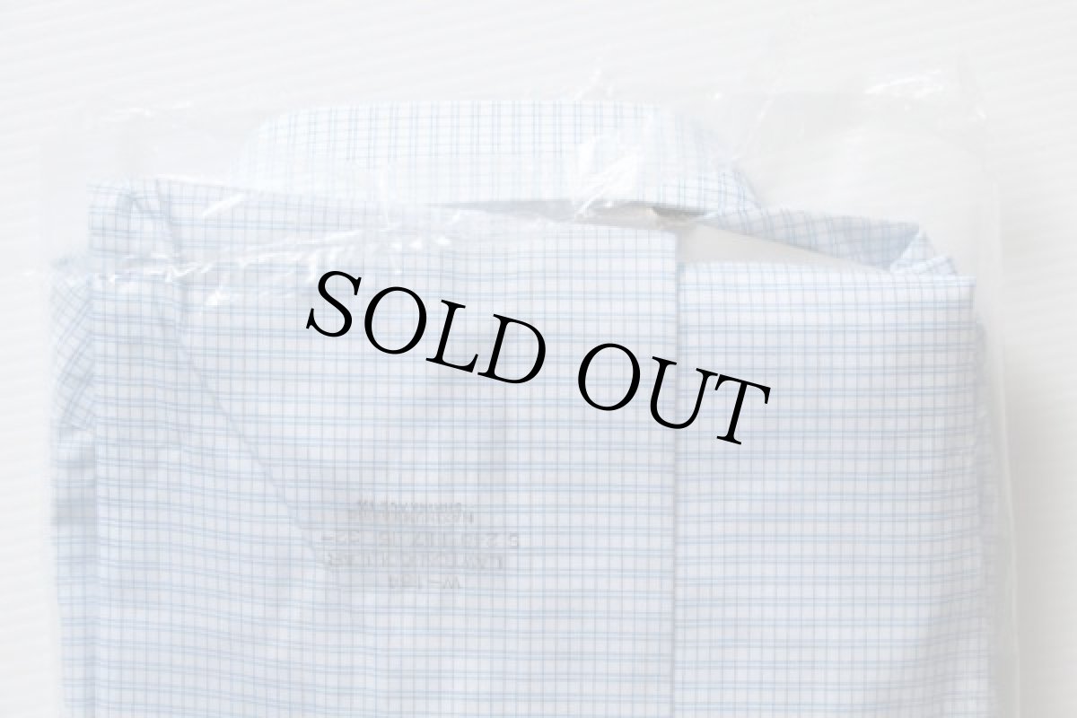 画像10: デッドストック★60s SEARS PILGRIMピルグリム チェック マチ付き ボタンダウン コットンシャツ 15 (10)