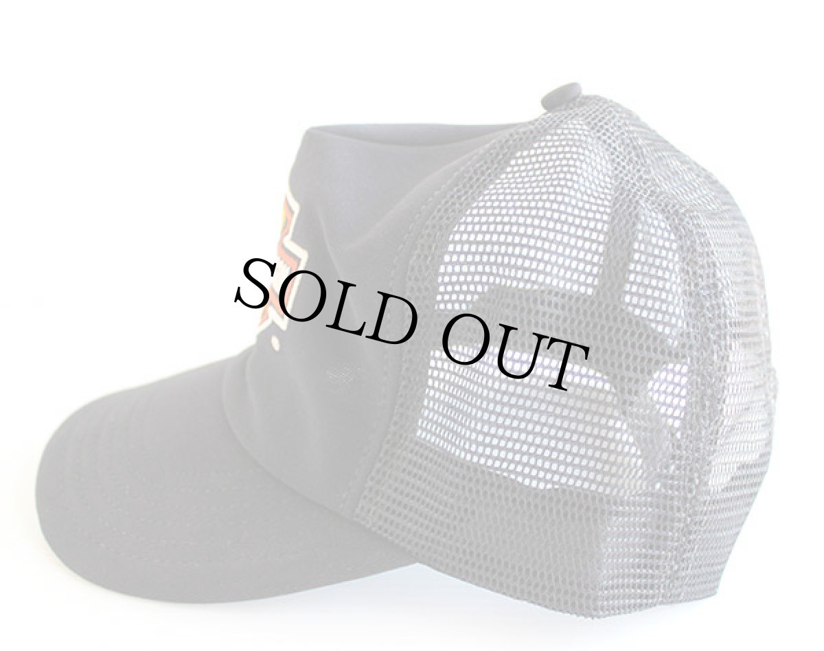 画像2: 80s USA製 HARLEY-DAVIDSONハーレー ダビッドソン メッシュキャップ 黒 (2)