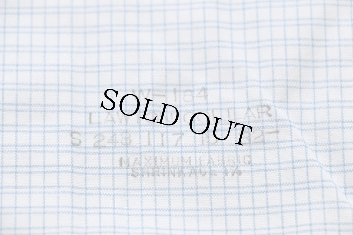 画像7: デッドストック★60s SEARS PILGRIMピルグリム チェック マチ付き ボタンダウン コットンシャツ 15 (7)