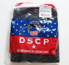 画像1: デッドストック★00s USA製 米軍 CAC 無地 コットンTシャツ 紺 L★DSCP (1)