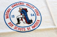 画像4: デッドストック★60s BSA ボーイスカウト NATIONAL JAMBOREE 染み込みプリント コットンTシャツ 白 16 (4)