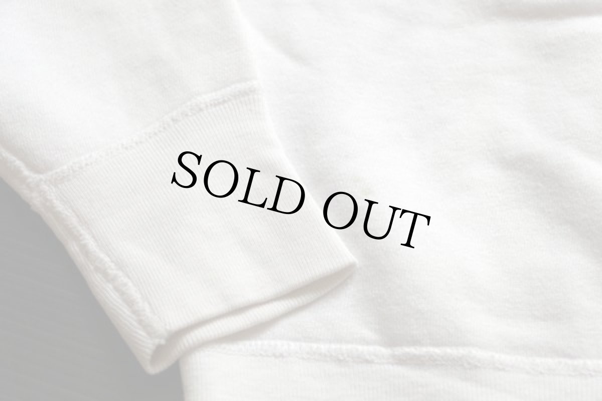 画像6: 60s CAMP WATONKA インディアンヘッド 染み込みプリント スウェット 白 (6)