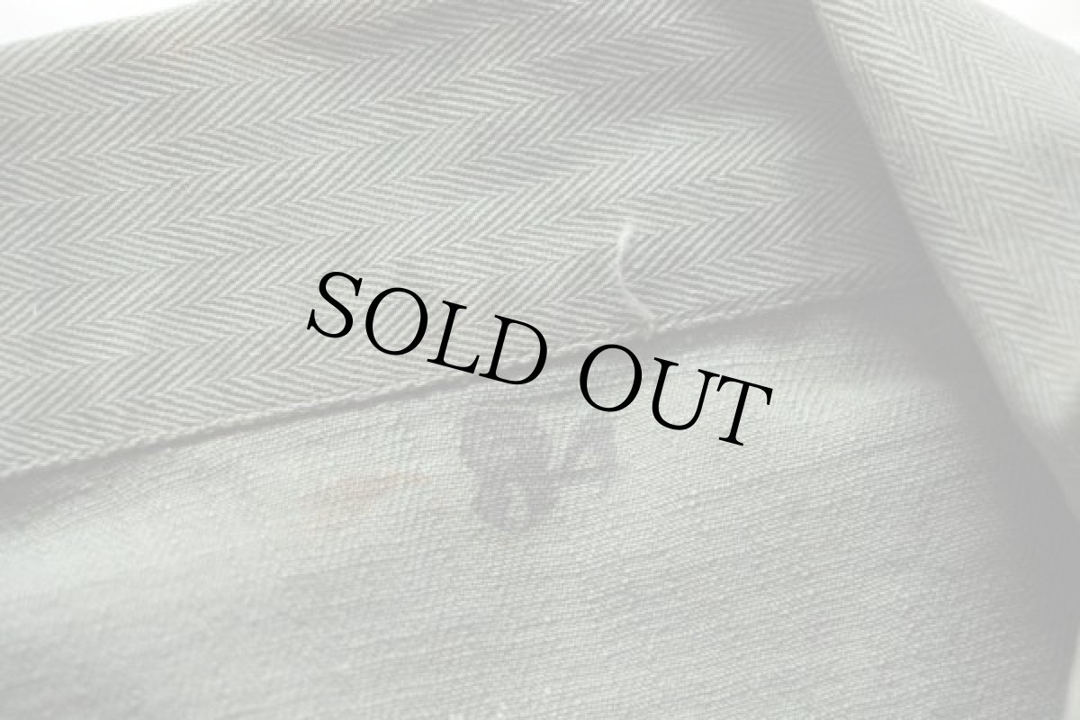 画像4: 40s 米軍 USMC M-41 HBT ヘリンボーンツイル ジャケット 34★カバーオール (4)